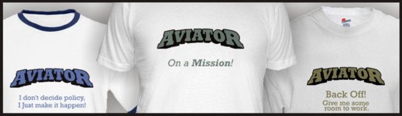 Aviator T-shirts for sale