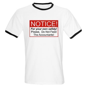 Funny accountant t-shirt