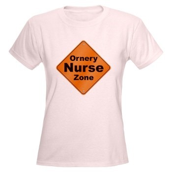 Ornery nurse t-shirt