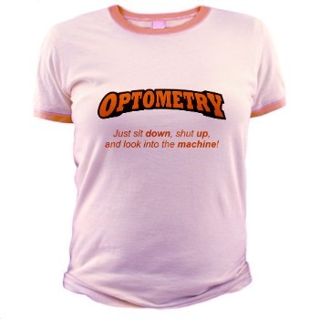 Funny optometrist t-shirt