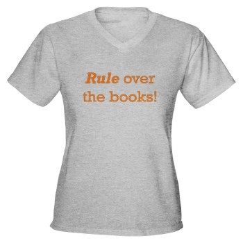 rule over the books t-shirt