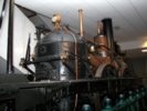 John Bull steam locomotive fire box