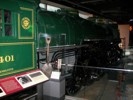 control cab on steam locomotive