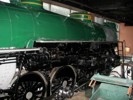 steam locomotive  drive wheels