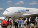 Airbus A380 on display