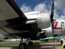 C-54 tranport engine nacelle